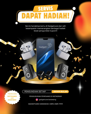 Gadget Care Karawang Terapkan Strategi Undian Bulanan untuk Genjot Loyalitas Pelanggan