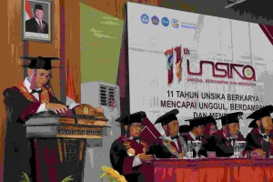 Dies Natalis ke-11 Unsika: Rektor Ade Maman Tekankan Peningkatan Mutu SDM dan Infrastruktur