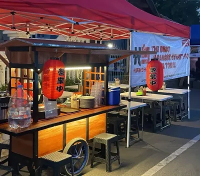 Kakshini Japanese Street Food, Kuliner Jepang Bergaya Kaki Lima yang Mewarnai Karawang