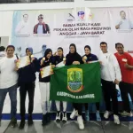 Bangga! Anggar Karawang Juara Umum Babak Kualifikasi Porprov Jabar 2026