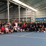 Eratkan Sinergi, UNSIKA dan UNY Adu Jago di Lapangan Tenis Karawang