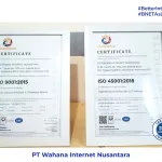 BNET Raih Sertifikasi ISO 9001 & ISO 45001, Tingkatkan Standar Layanan Internet di Karawang