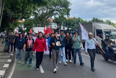Aliansi Cipayung Plus Kota Bandung Gelar Aksi Massa, Soroti Dugaan Korupsi dan Krisis Tata Kelola Pemerintahan