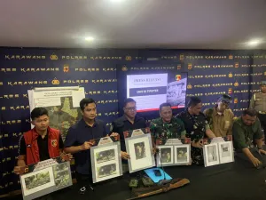Polisi Identifikasi 5 Terduga Pemburu Macan Tutul di Sanggabuana, Senpi Rakitan Disita