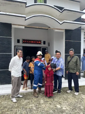 PHE ONWJ Salurkan 2.000 Paket Sembako di Lima Wilayah Selama Ramadan