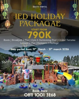 Brits Hotel Karawang Hadirkan IED Holiday Package, Staycation Lebaran Nyaman dengan Beragam Aktivitas Seru
